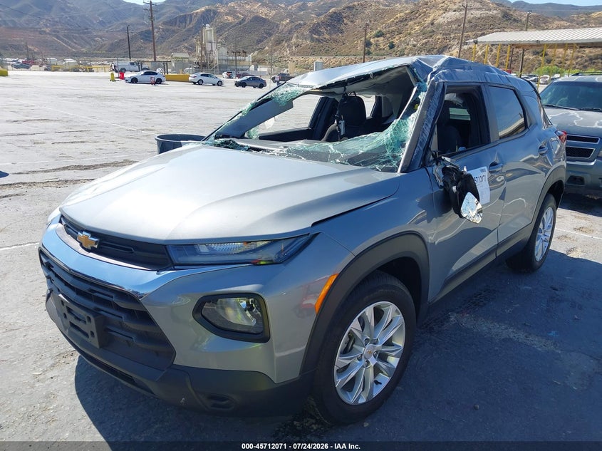 Vin: kl79mms21pb104607, lot: 46210727, chevrolet trailblazer fwd ls 20232