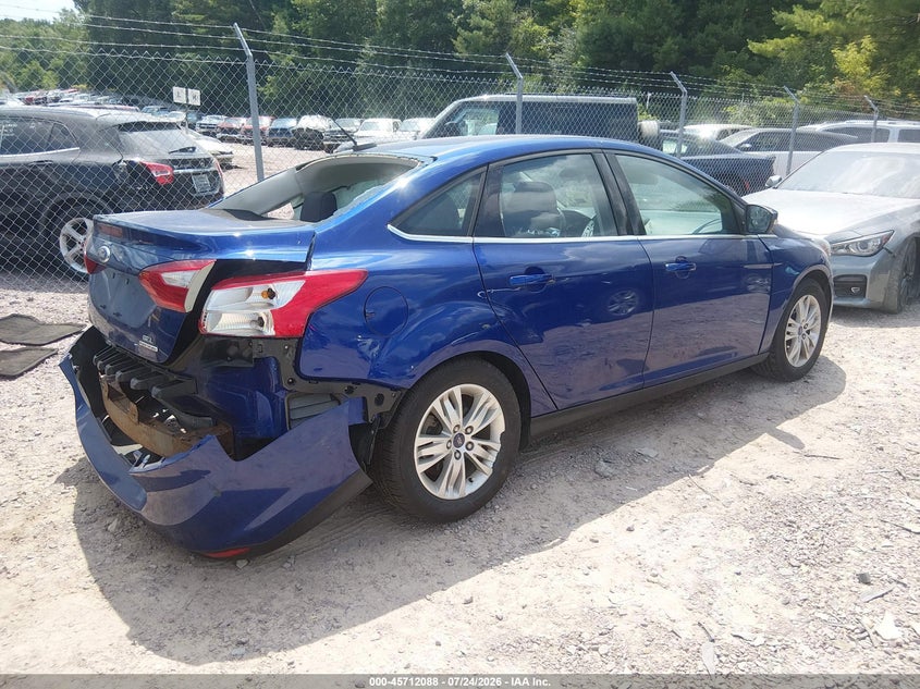 Vin: 1fahp3h20cl474030, lot: 46210744, ford focus sel 20124