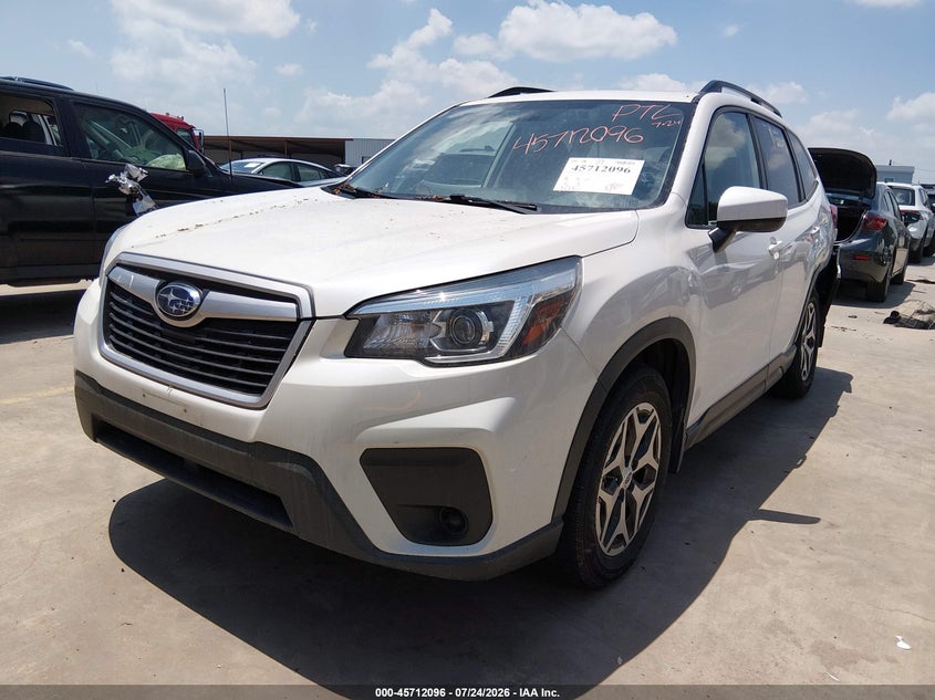 Vin: jf2skajc9lh542500, lot: 46210751, subaru forester premium 20202