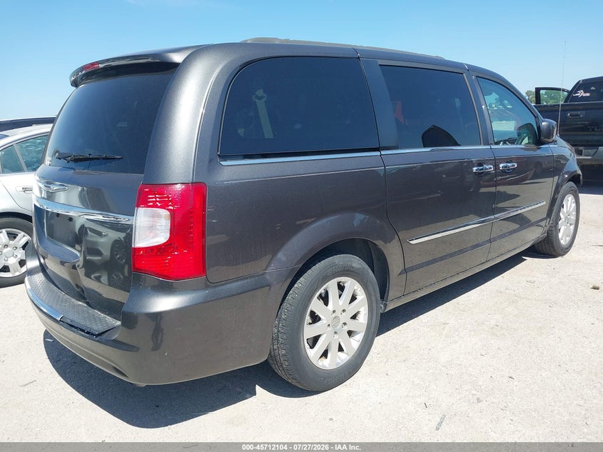 Vin: 2c4rc1bg5gr207062, lot: 46210760, chrysler town & country touring 20164