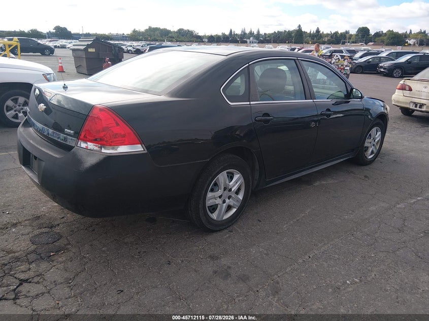 2010 CHEVROLET IMPALA auction photo 4