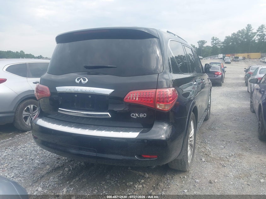 2016 INFINITI QX80 auction photo 4