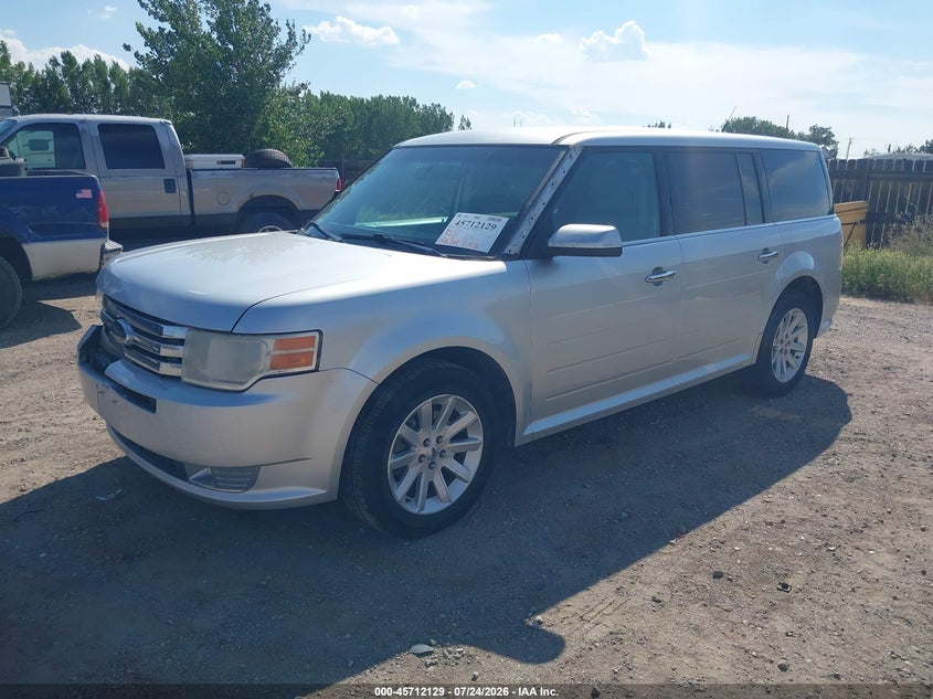 Vin: 2fmgk5cc5aba66356, lot: 46210785, ford flex sel 20102