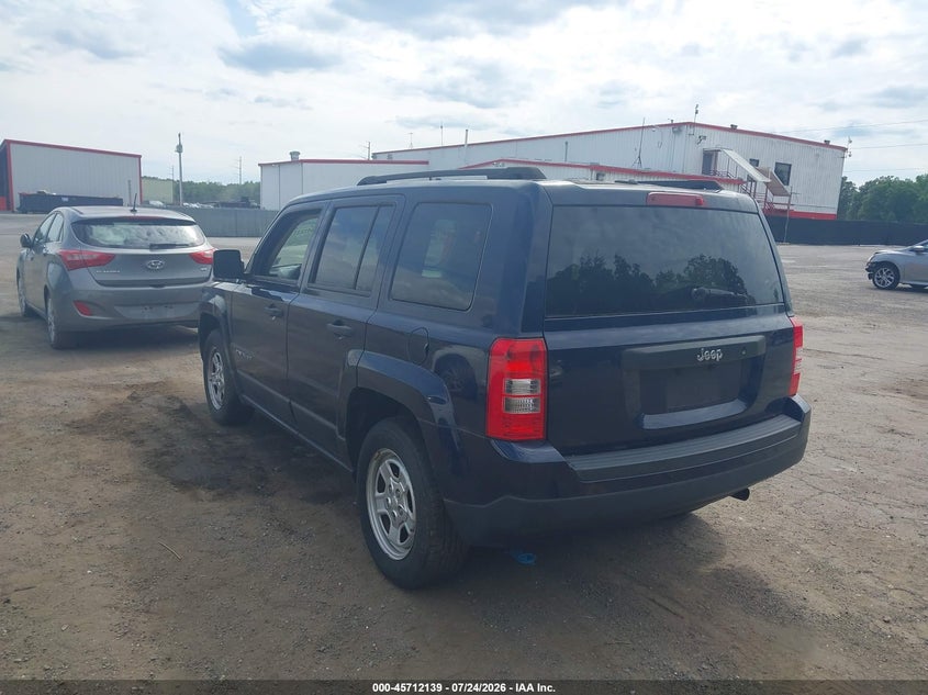 2016 JEEP PATRIOT auction photo 3