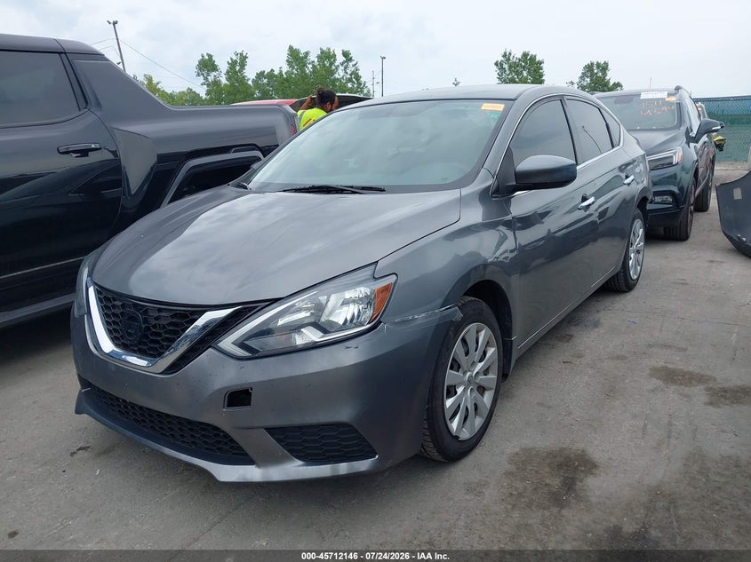 2019 NISSAN SENTRA auction photo 2