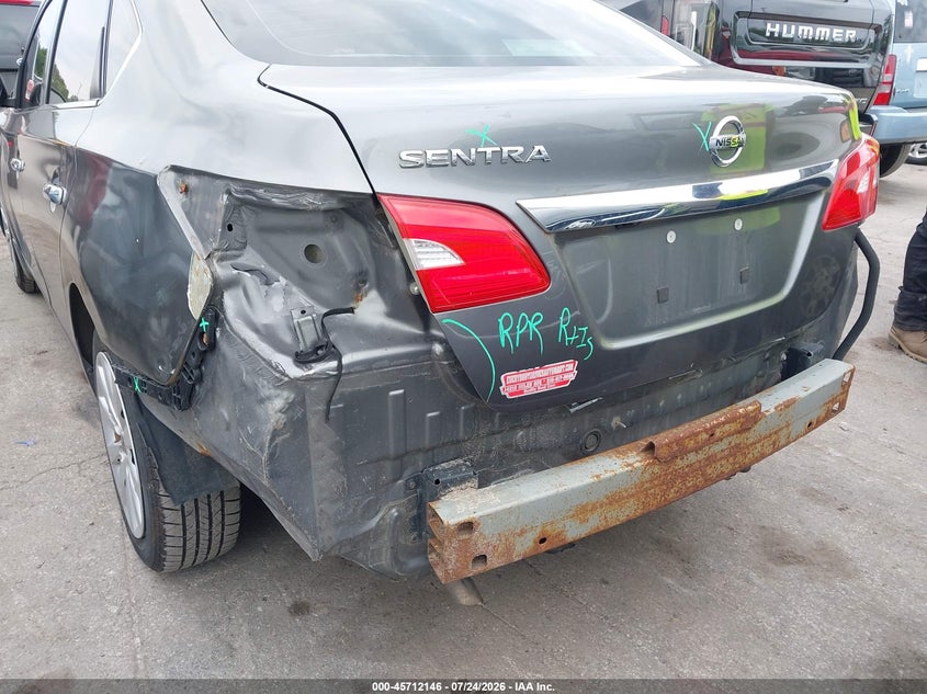 2019 NISSAN SENTRA auction photo 6