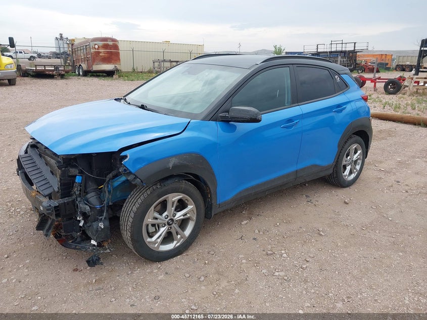 Vin: km8k6cab0nu880671, lot: 46210821, hyundai kona sel 20222