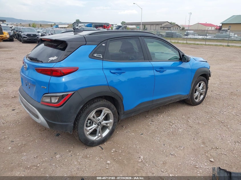 Vin: km8k6cab0nu880671, lot: 46210821, hyundai kona sel 20224