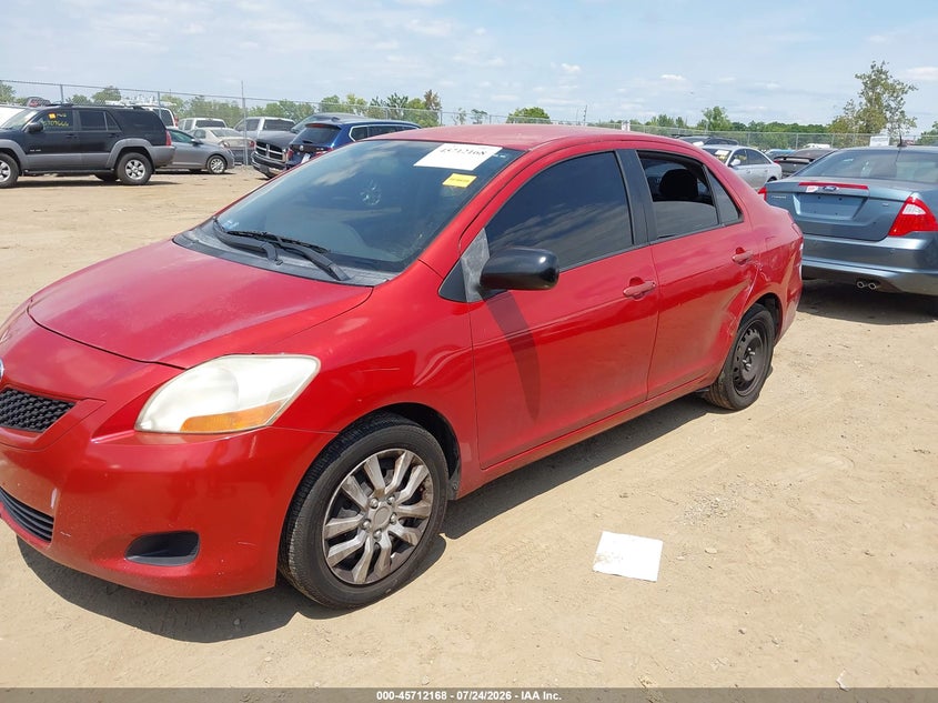 Vin: jtdbt4k3xb1402331, lot: 46210824, toyota yaris 20112