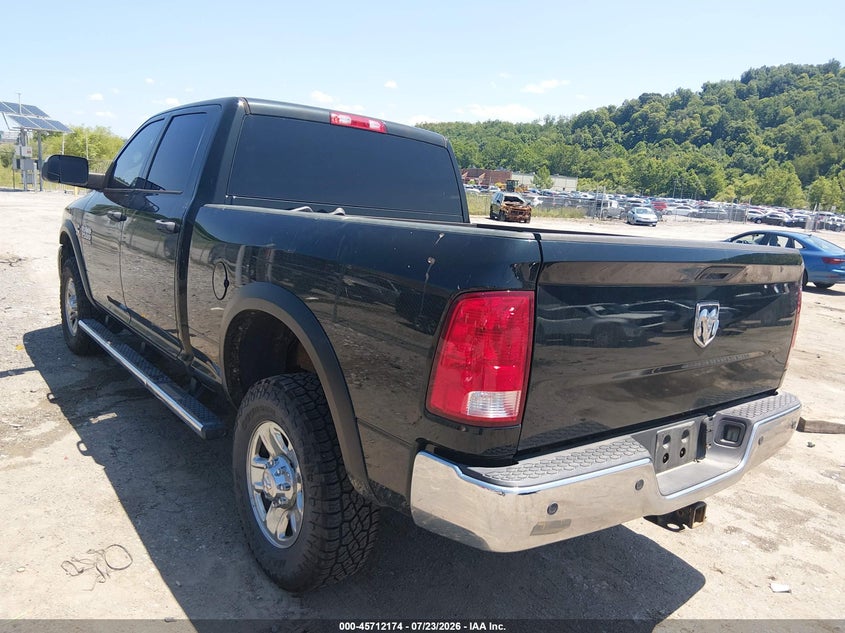Vin: 3c6ur5cl2hg607042, lot: 46210830, ram 2500 tradesman  4x4 6'4 box 20173