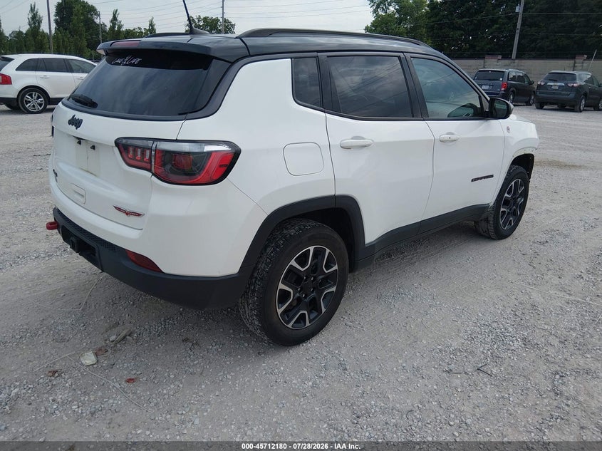 Vin: 3c4njddb4lt207777, lot: 46210836, jeep compass trailhawk 4x4 20204