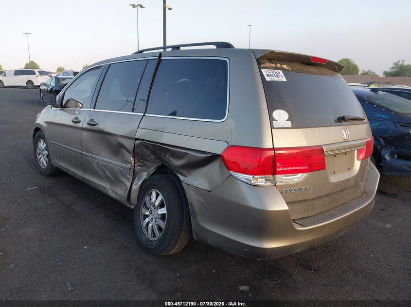 Vin: 5fnrl3h4xab055727, lot: 46210846, honda odyssey ex 20103