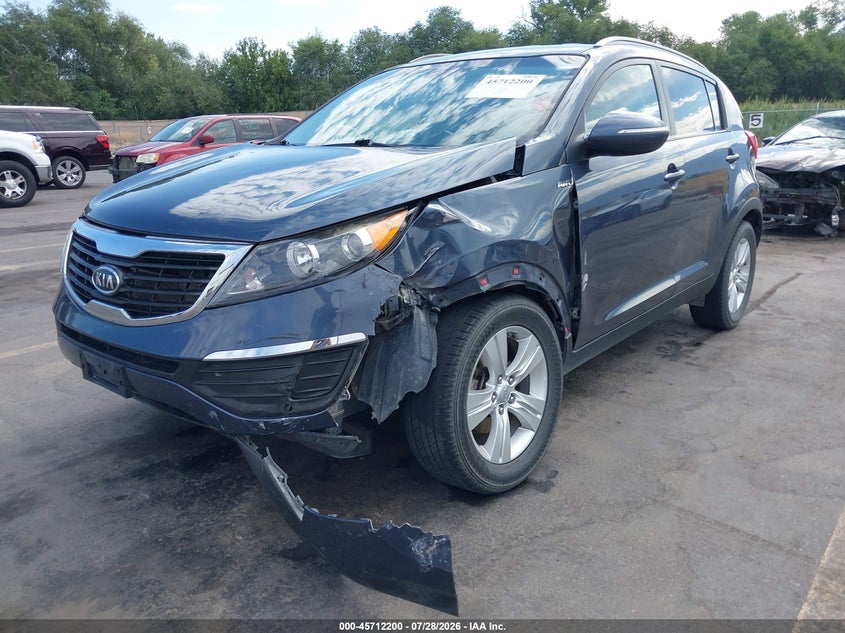 Vin: kndpbca23b7102249, lot: 46210856, kia sportage lx 20112