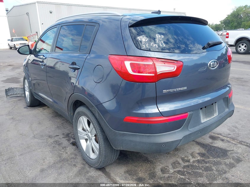 Vin: kndpbca23b7102249, lot: 46210856, kia sportage lx 20113