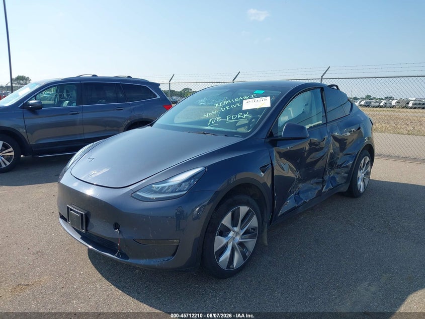 Vin: 7saygdee1pa032302, lot: 46210866, tesla model y awd/long range dual motor all-wheel drive 20232