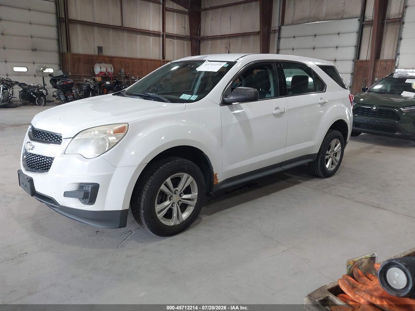 Vin: 2cnflcec5b6424575, lot: 46210870, chevrolet equinox ls 20112