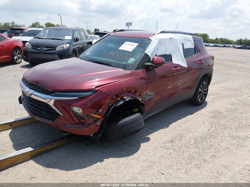 Vin: kl79mpslxsb190809, lot: 46210876, chevrolet trailblazer fwd lt 20252