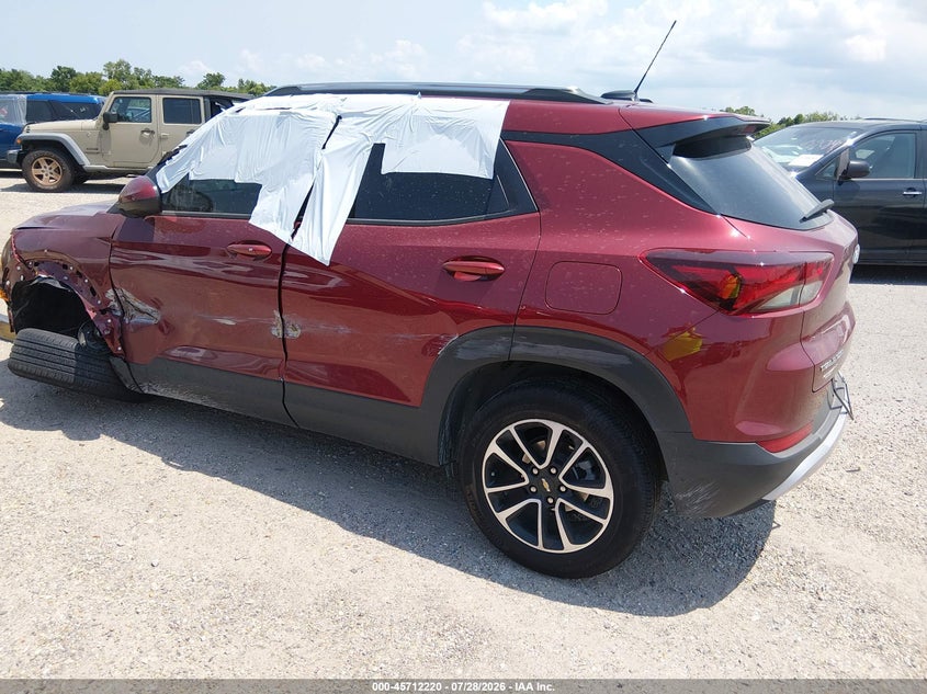 Vin: kl79mpslxsb190809, lot: 46210876, chevrolet trailblazer fwd lt 20253