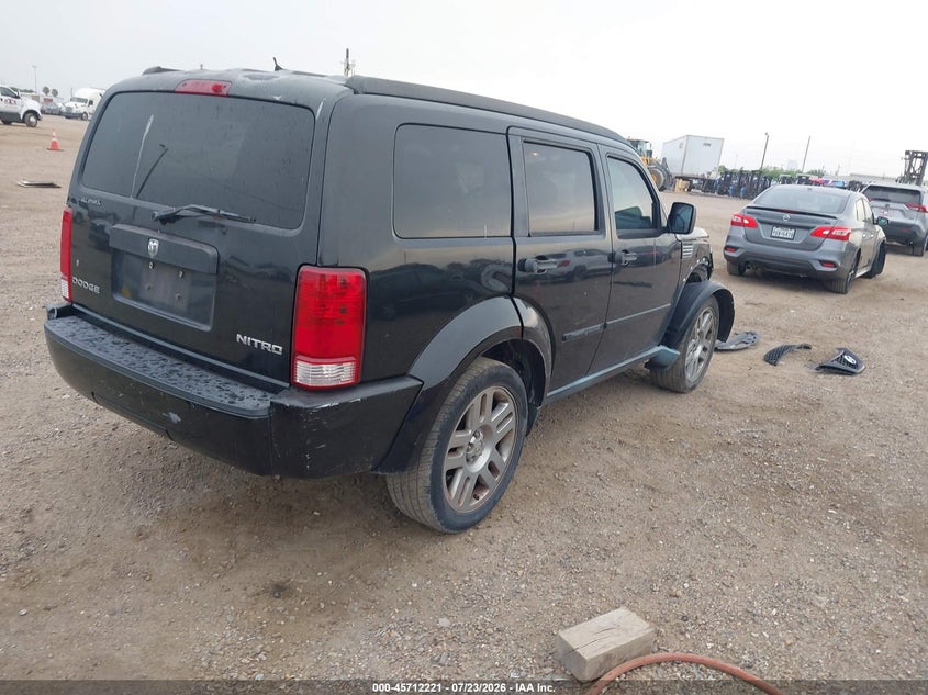 Vin: 1d4pt4gk8aw174095, lot: 46210877, dodge nitro heat 20104