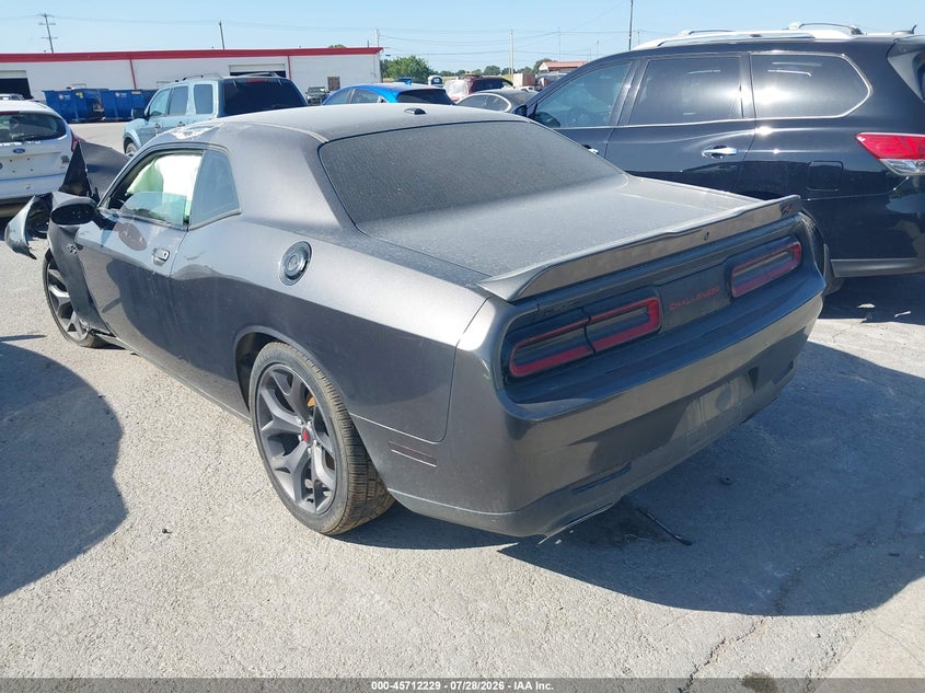 Vin: 2c3cdzbt0kh573853, lot: 46210885, dodge challenger r/t 20193