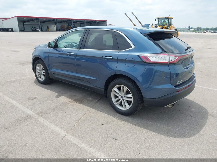 Vin: 2fmpk3j94jbc38405, lot: 46210887, ford edge sel 20183