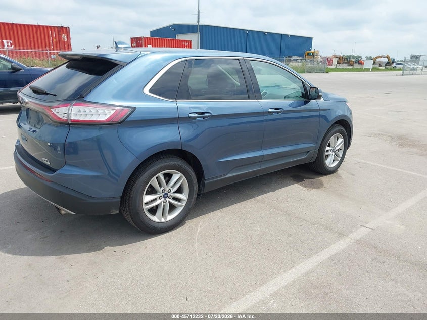 Vin: 2fmpk3j94jbc38405, lot: 46210887, ford edge sel 20184