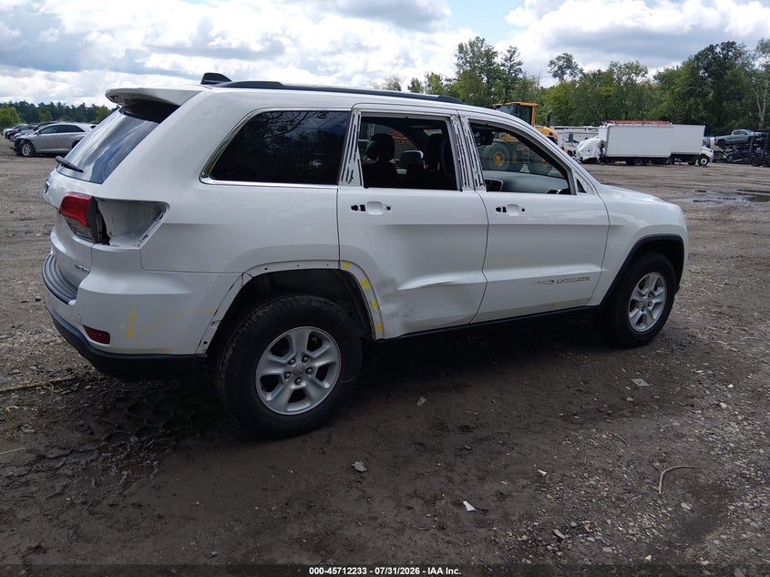 Vin: 1c4rjfagxhc962772, lot: 46210889, jeep grand cherokee laredo 20174