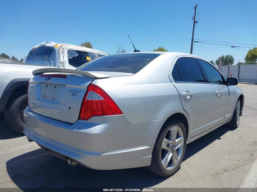 Vin: 3fahp0dc9cr251855, lot: 46210894, ford fusion sport 20124