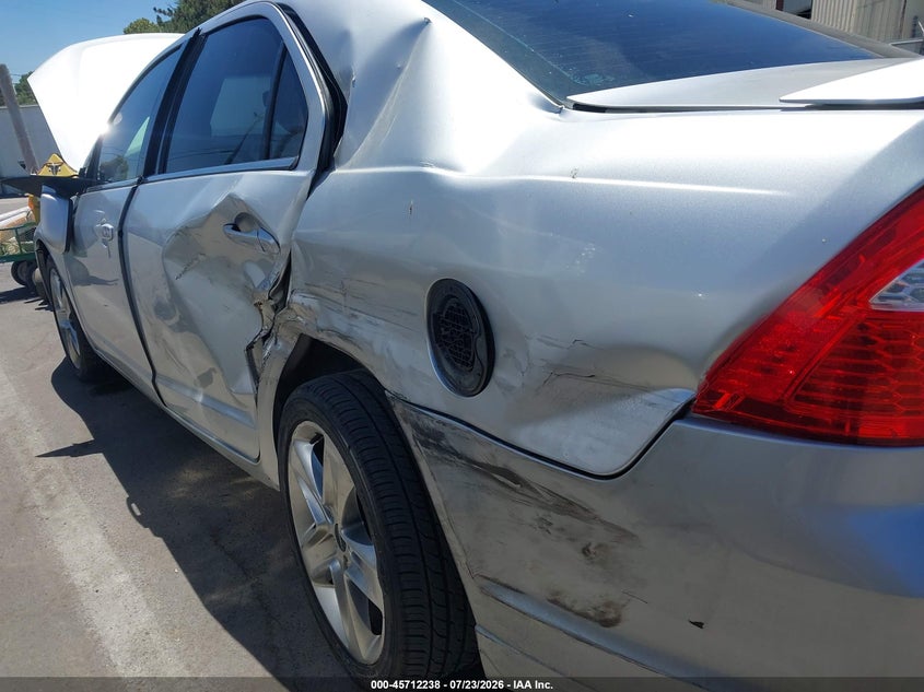 2012 FORD FUSION SEDAN 3.5L V-6 DOHC, VVT, 263HP