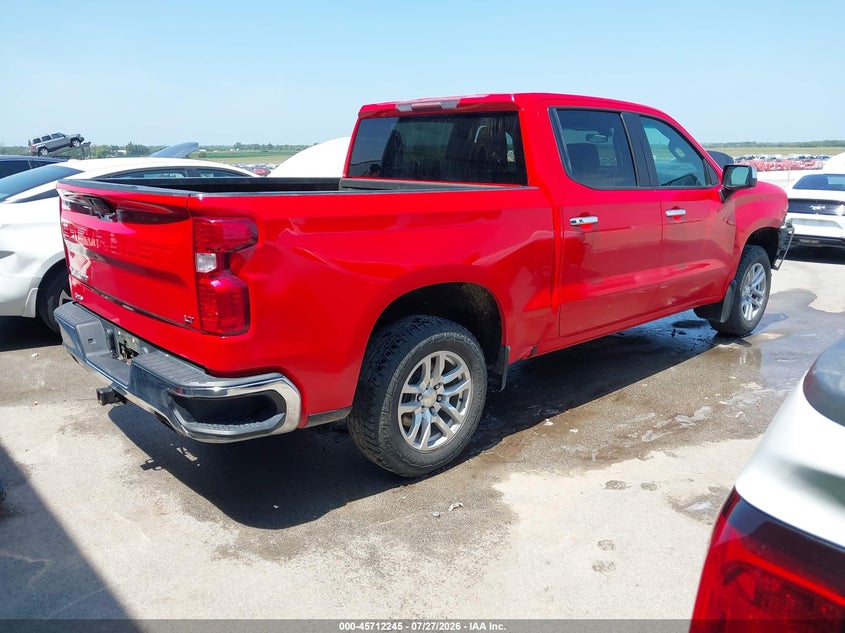 Vin: 3gcuyded6lg259122, lot: 46210901, chevrolet silverado 1500 4wd  short bed lt 20204