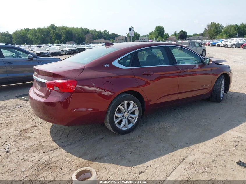 Vin: 2g1105s32h9115637, lot: 46210911, chevrolet impala 1lt 20174