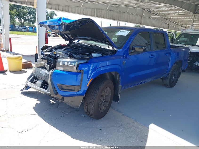 Vin: 1n6ed1ek7tn612548, lot: 46210930, nissan frontier sv 4x4 20262