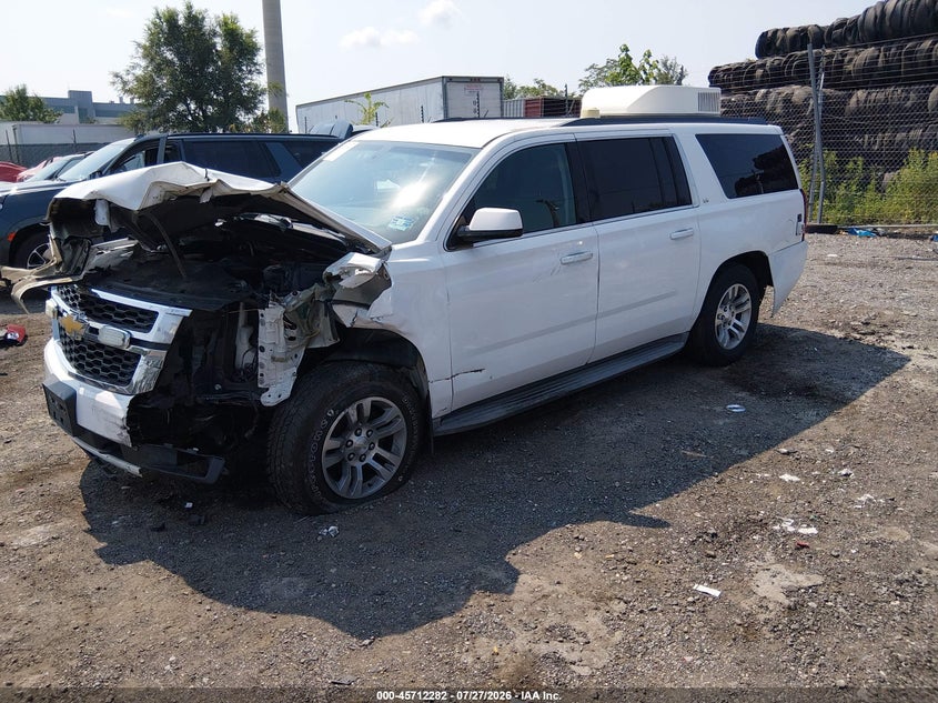 Vin: 1gnsk5kcxfr260831, lot: 46210938, chevrolet suburban commercial 20152