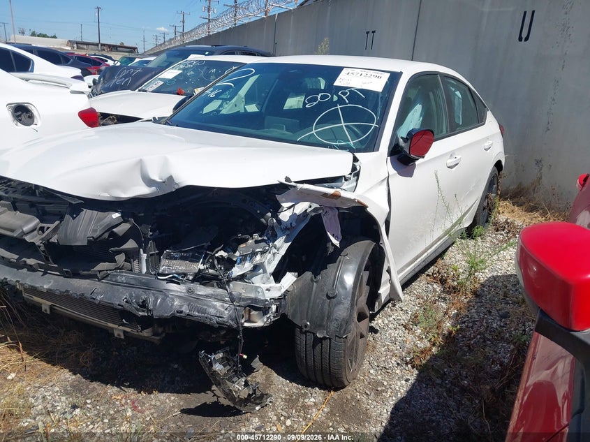 2025 HONDA CIVIC SEDAN auction photo 2