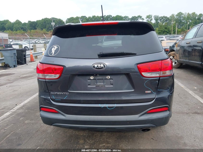KIA SORENTO 2017 VIN 5XYPG4A35HG208214