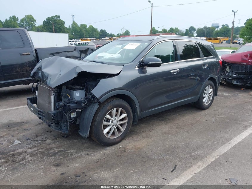 Vin: 5xypg4a35hg208214, lot: 46210951, kia sorento 2.4l lx 20172