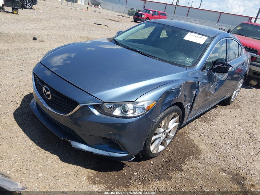 Vin: jm1gj1v60f1166147, lot: 46210953, mazda mazda6 i touring 20152