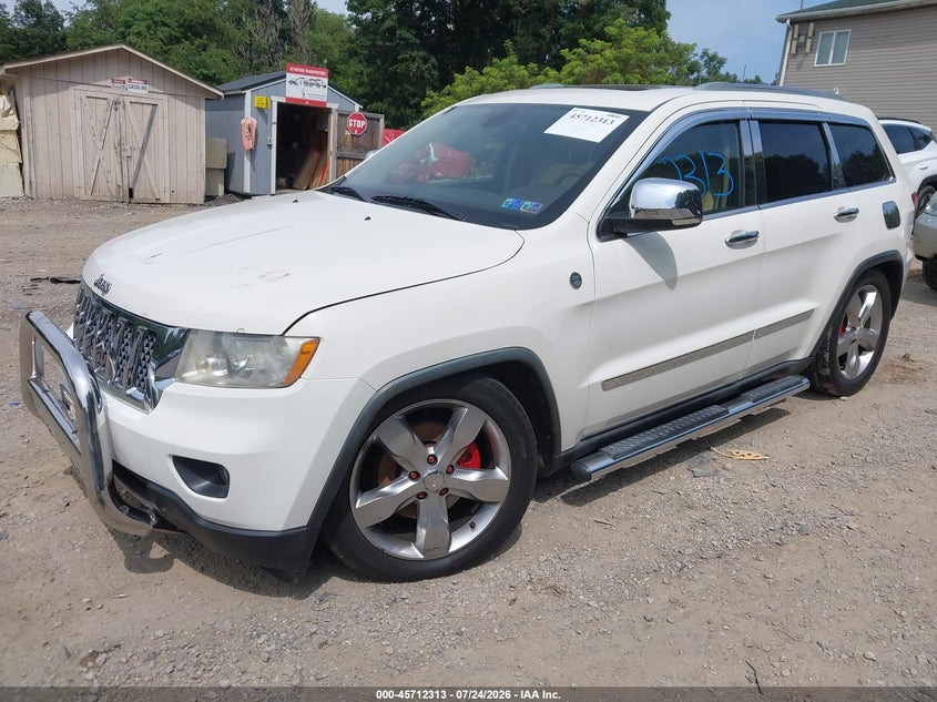 Vin: 1j4rr6gg1bc571673, lot: 46210969, jeep grand cherokee overland 20112