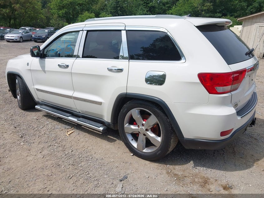 Vin: 1j4rr6gg1bc571673, lot: 46210969, jeep grand cherokee overland 20113