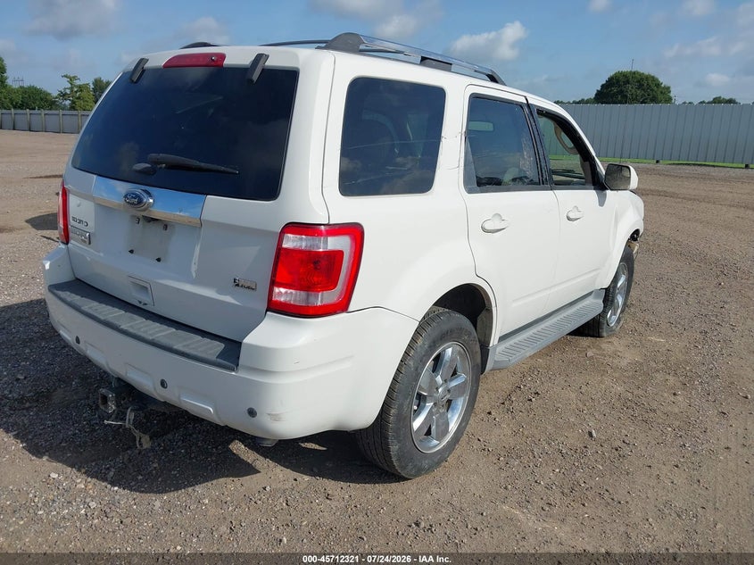 Vin: 1fmcu0eg1bka85957, lot: 46210977, ford escape limited 20114