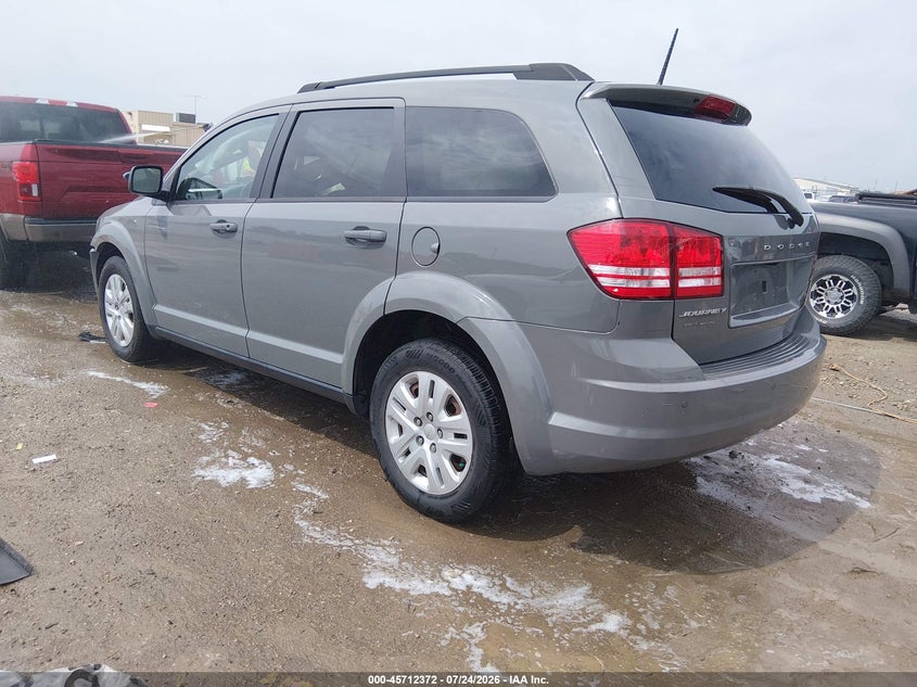 Vin: 3c4pdcab0lt199398, lot: 46211028, dodge journey se value 20203