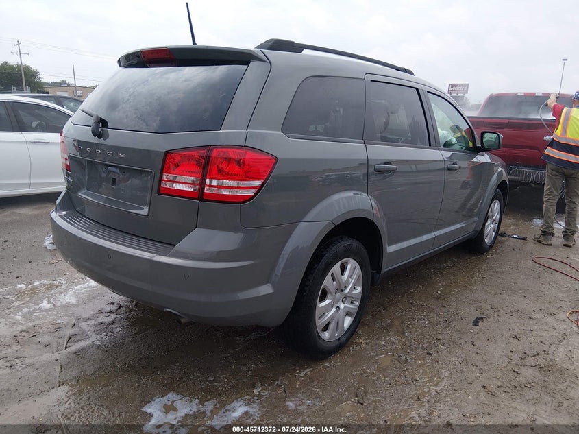 Vin: 3c4pdcab0lt199398, lot: 46211028, dodge journey se value 20204