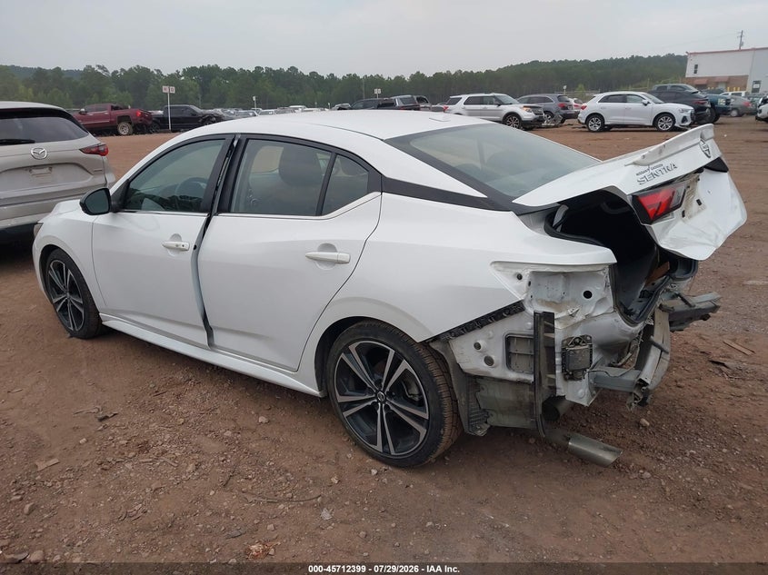 Vin: 3n1ab8dv3ny318505, lot: 46211055, nissan sentra sr xtronic cvt 20223