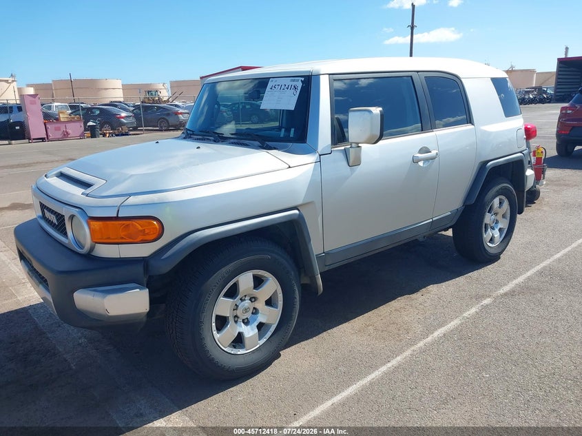 TOYOTA FJ CRUISER 2007 VIN JTEZU11FX70005474
