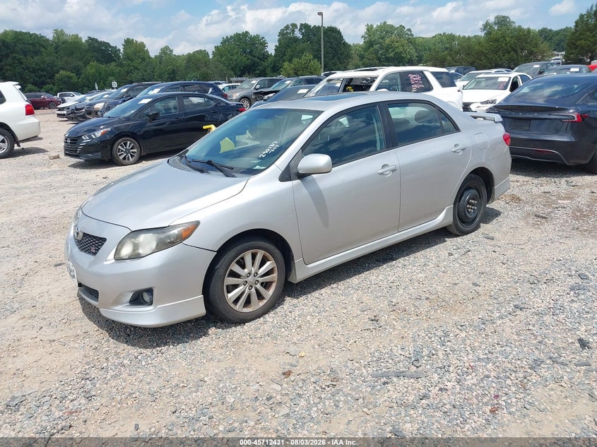 2010 Toyota Corolla, Repossession, IAAI, VIN 2T1BU4EE9AC290187 — photo 2