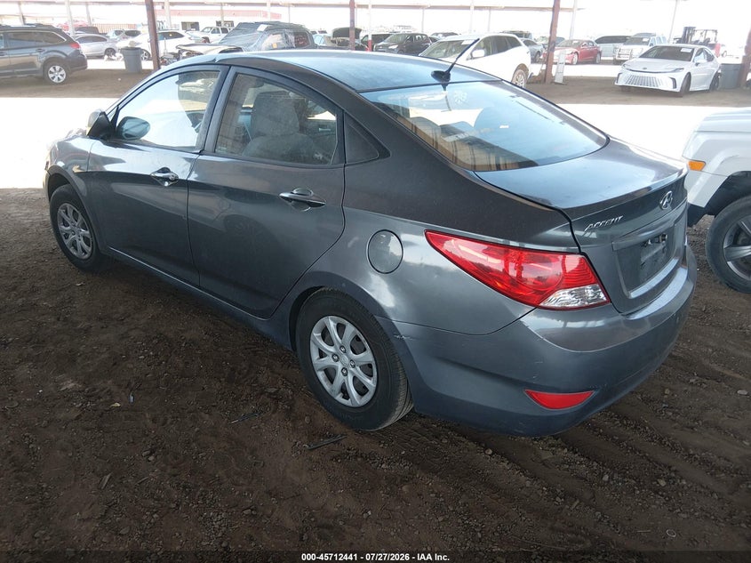 Vin: kmhct4ae6cu208771, lot: 46211097, hyundai accent gls 20123