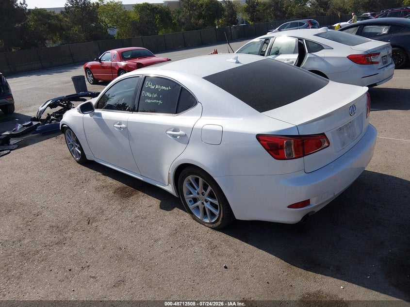 Vin: jthbf5c21d5187256, lot: 46211164, lexus is 250 20133