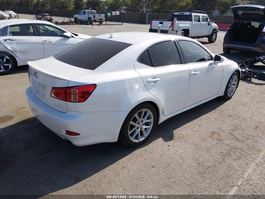 Vin: jthbf5c21d5187256, lot: 46211164, lexus is 250 20134