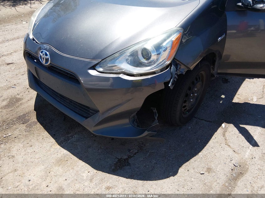 TOYOTA PRIUS C 2015 VIN JTDKDTB36F1103786