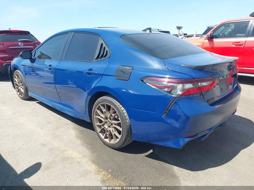 Vin: 4t1g11ak8ru232753, lot: 46211190, toyota camry se nightshade 20243